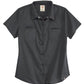 Women's Short-Sleeve Button-Down Industrial Shirt - 5350 - Dark Charcoal