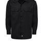 Men's Long Sleeve Traditional Work Shirt - 5574 - Black