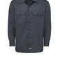 Men's Long Sleeve Traditional Work Shirt - 5574 - Charcoal