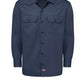 Men's Long Sleeve Traditional Work Shirt - 5574 - Dark Navy