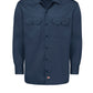Men's Long Sleeve Traditional Work Shirt - 5574 - Navy