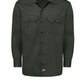 Men's Long Sleeve Traditional Work Shirt - 5574 - Olive