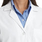 Women's 30" Three-Pocket Lapel Counter Coat - KP11 - White