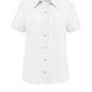 Women's Short-Sleeve Stretch Oxford Shirt - S254 - White