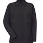 Women's Long Sleeve Industrial Work Shirt - SP13 - Black