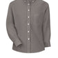Women's Blu/Wh Str Drs Shirt 60/40 Oxf - SR71 - Grey