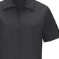 Women's Short Sleeve Mimix Work Shirt - SX21 - Black
