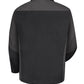 Men's Long Sleeve Two-Tone Crew Shirt - SY10 - Black/Charcoal
