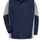 Men's Long Sleeve Two-Tone Crew Shirt - SY10 - Navy/Grey