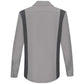 Women's Long Sleeve Performance Plus Shop Shirt - SY31 - Light Grey/Charcoal Mesh