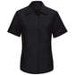 Women's Short Sleeve Performance Plus Shop Shirt - SY41 - Black Charcoal