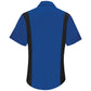 Women's Short Sleeve Performance Plus Shop Shirt - SY41 - Royal Blue