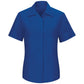Women's Short Sleeve Performance Plus Shop Shirt - SY41 - Royal Blue