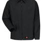 Men's Black Canvas Work Jacket - WJ40 - Black