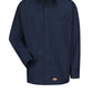 Men's Long Sleeve Black Canvas Workshirt - WS10 - Navy