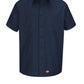 Men's Canvas Short-Sleeve Work Shirt - WS20 - Navy