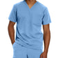 Men's 2-Pocket Tuckable V-Neck Top - 2206 - Ceil Blue