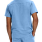 Men's 2-Pocket Tuckable V-Neck Top - 2206 - Ceil Blue