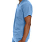 Men's 2-Pocket Tuckable V-Neck Top - 2206 - Ceil Blue