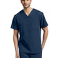 Men's 2-Pocket Tuckable V-Neck Top - 2206 - Navy