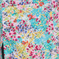 Women's 3-Pocket V-Neck Printed Top - 618 - Flower Meadow