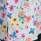 Women's 3-Pocket V-Neck Printed Top - 618 - Garden Tea