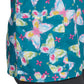 Women's 3-Pocket V-Neck Printed Top - 618 - Painted Butterflies