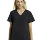 Women's 1-Pocket Tuckable V-Neck Top - 794 - Black