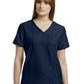 Women's 1-Pocket Tuckable V-Neck Top - 794 - Navy