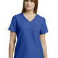 Women's 1-Pocket Tuckable V-Neck Top - 794 - Royal