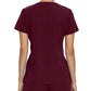 Women's 1-Pocket Tuckable V-Neck Top - 794 - Wine (Burgundy)