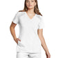 Women's 4-Pocket V-Neck Top - 950 - White