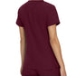 Women's 4-Pocket V-Neck Top - 950 - Wine (Burgundy)