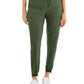 Women's 6-Pocket Hi-Low Leg Cuffs Jogger Pant - WB415 - Olive