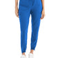 Women's 6-Pocket Hi-Low Leg Cuffs Jogger Pant - WB415 - Royal