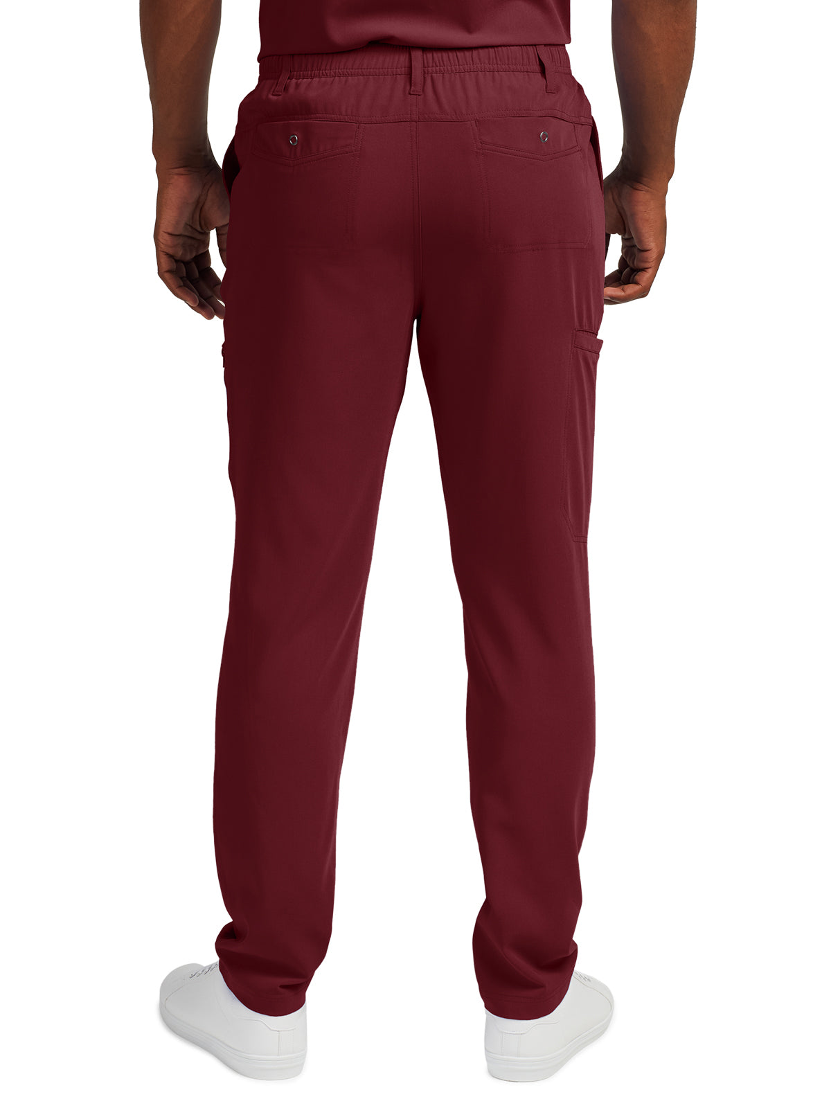 Men's 7-Pocket Tapered Leg Cargo Pant - WB418 - Wine