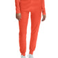 Women's Knitted Waistband Jogger Pant - WB420 - Coral Sunset