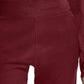 Women's Knitted Waistband Jogger Pant - WB420 - Wine
