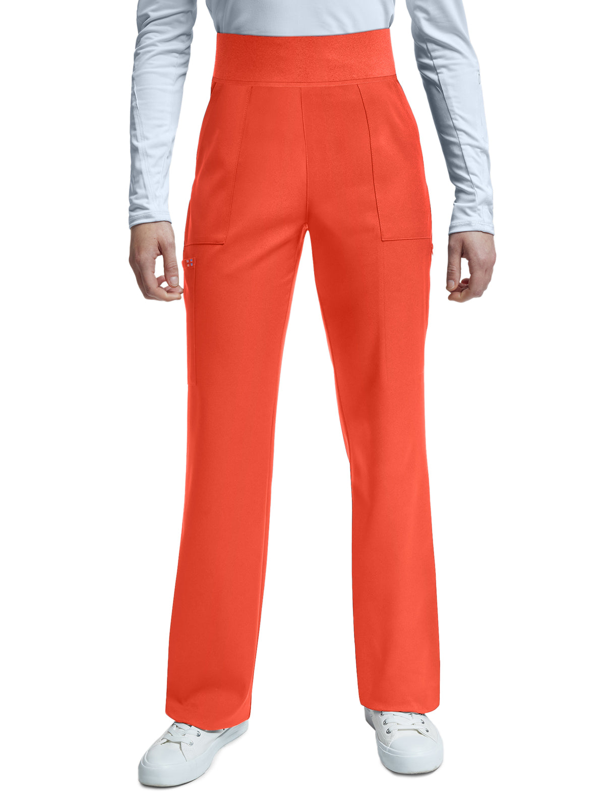 Women's Wide-Leg 6-Pocket Pant - WB421 - Coral Sunset