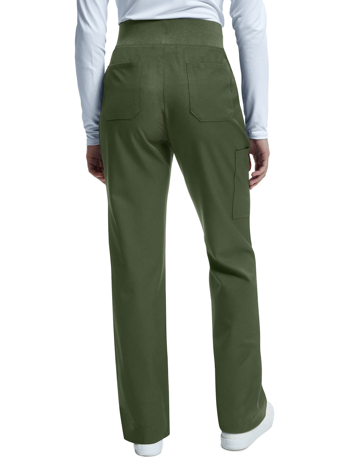 Women's Wide-Leg 6-Pocket Pant - WB421 - Olive