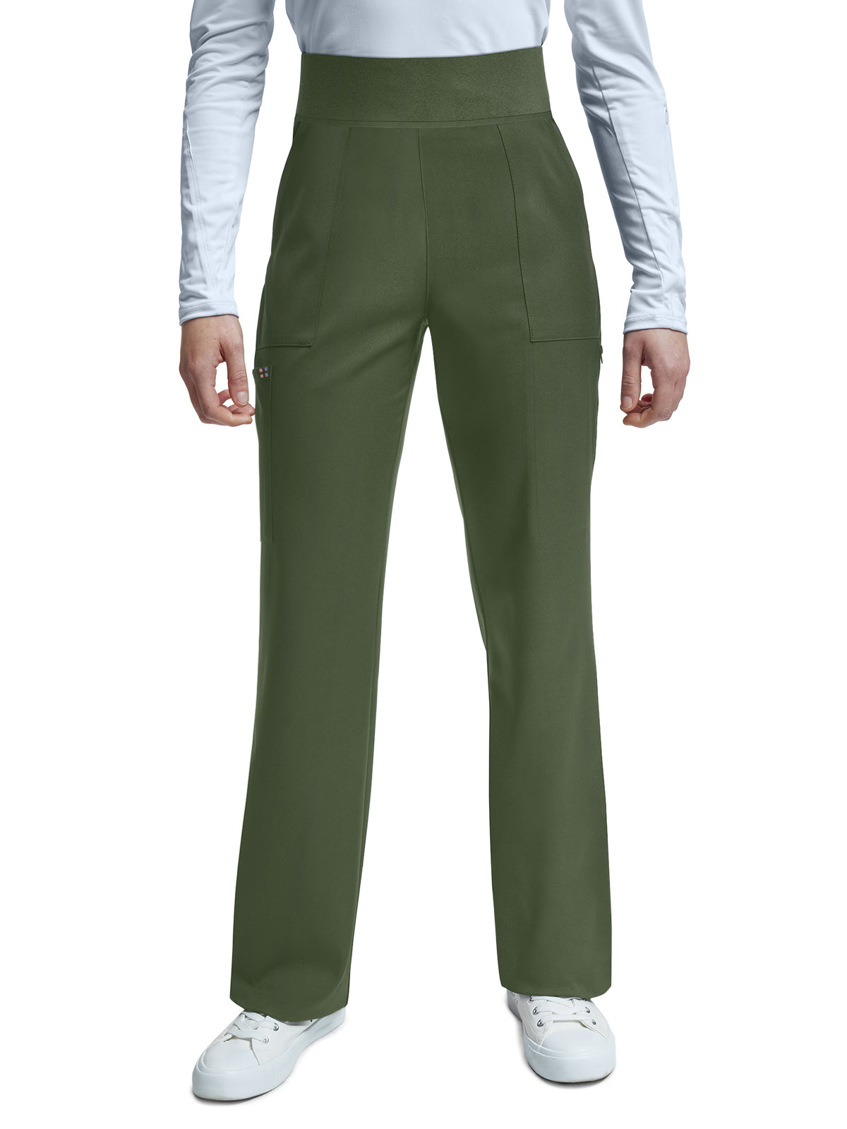 Women's Wide-Leg 6-Pocket Pant - WB421 - Olive