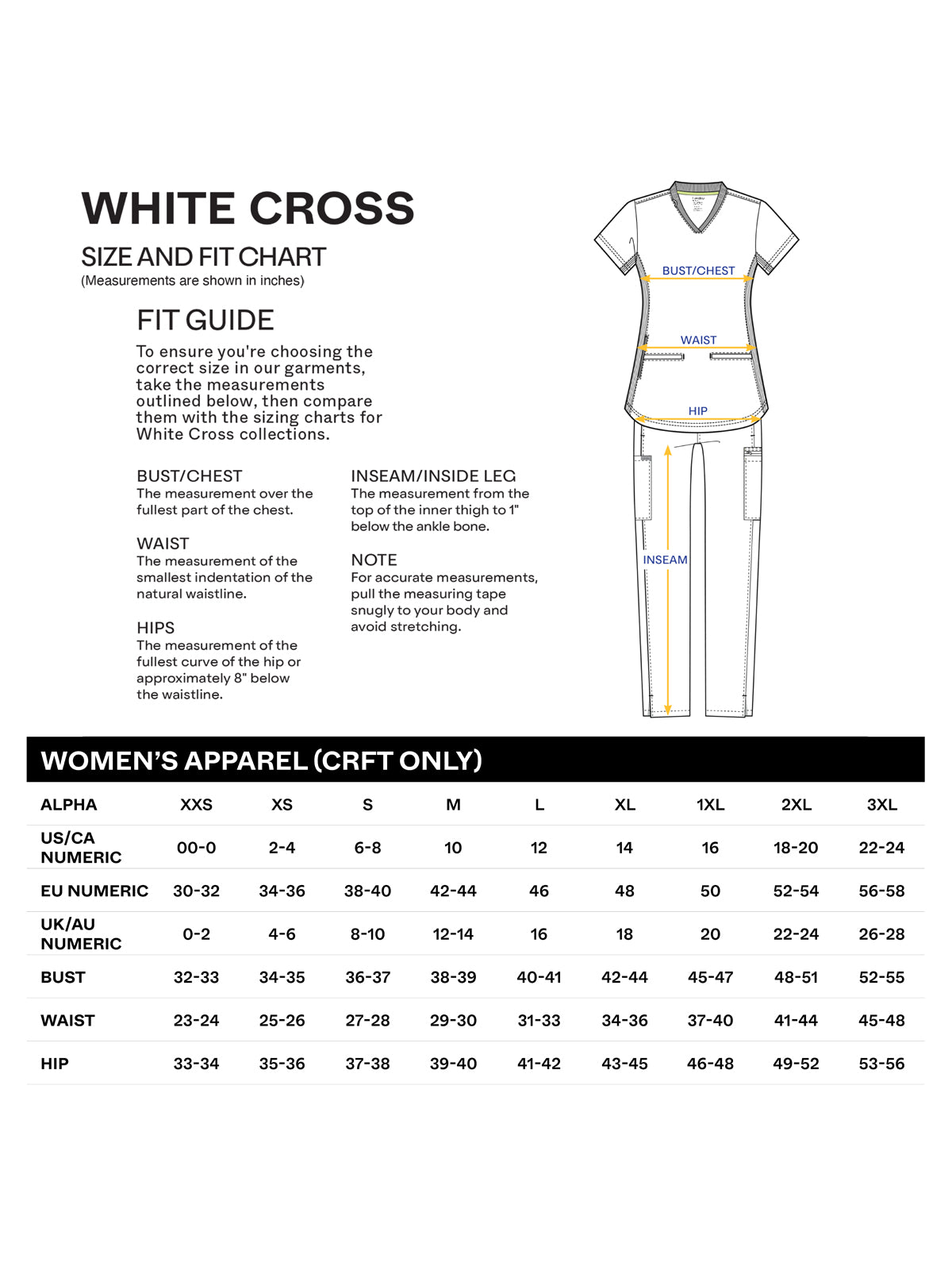 SIZECHART
