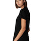 Women's 2-Pocket Wrinkle Resistant V-Neck Top - WT110 - Black