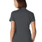 Women's 2-Pocket Wrinkle Resistant V-Neck Top - WT110 - Dark Pewter
