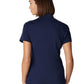 Women's 2-Pocket Wrinkle Resistant V-Neck Top - WT110 - Navy