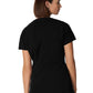 Women's 1-Pocket Tuckable V-Neck Top - WT114 - Black