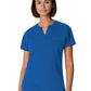 Women's 1-Pocket Tuckable V-Neck Top - WT114 - Royal