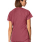 Women's 1-Pocket Tuckable V-Neck Top - WT114 - Slate Rose