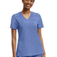 Women's Knit Collar V-Neck Top - WT119 - Ceil