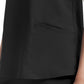 Women's Curved V-Neckline Top - WT121 - Black